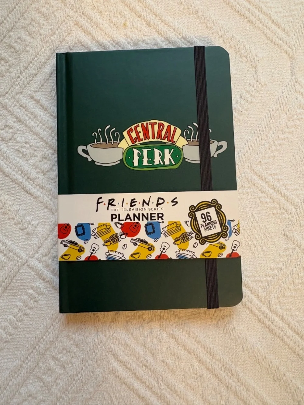 Friends TV Show Central Perk Merchandise Bundle - Planner & Hat
